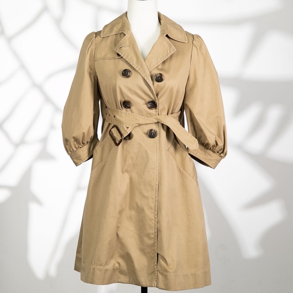 BCBGMAXAZRIA Trench Coat XXS - Like New Condition - Picture 1 of 12